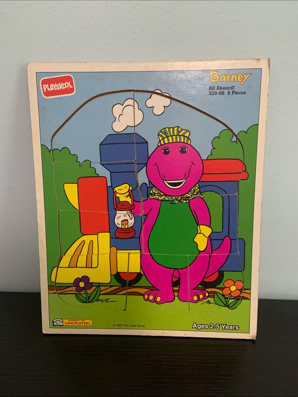 Barney All Aboard Puzzle 1993